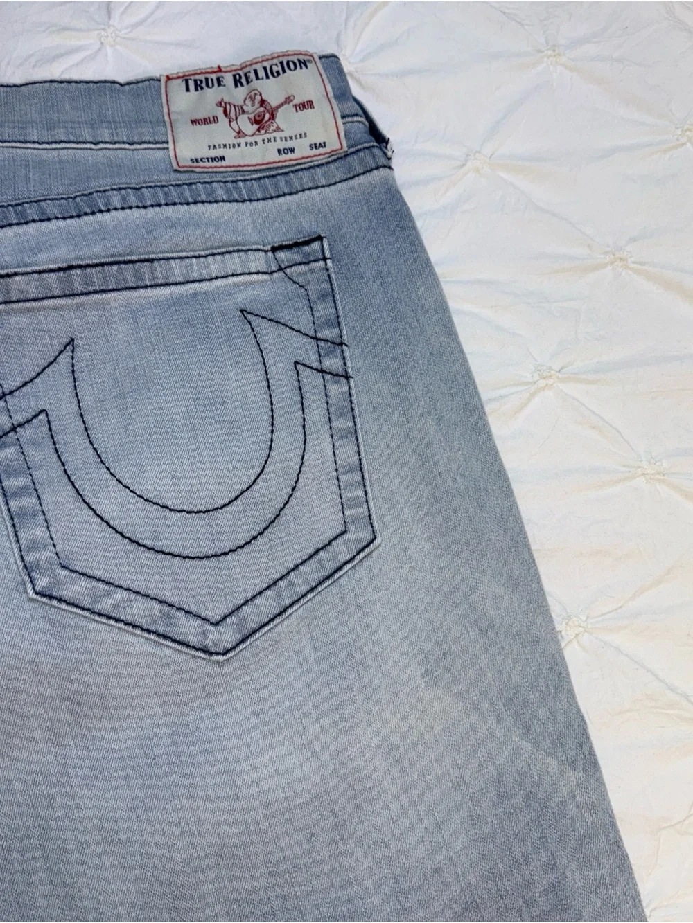 True ReligionRocco Light Blue Men's Jeans